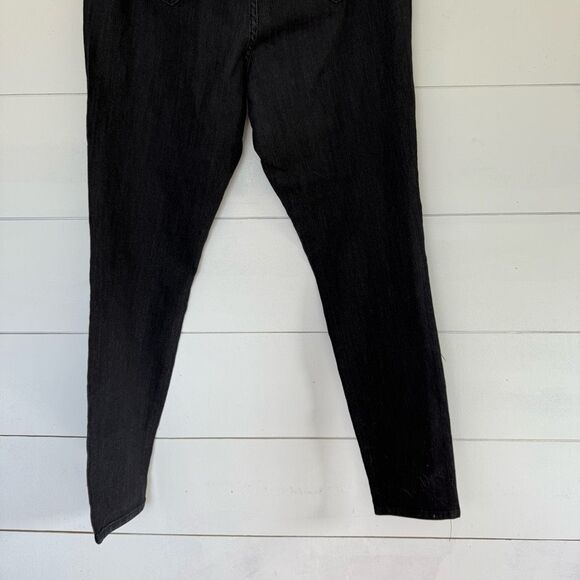 NYDJ Not Your Daughters Jeans Women’s 16 Lift Tuck Black Wash Skinny Jeans - Picture 4 of 6